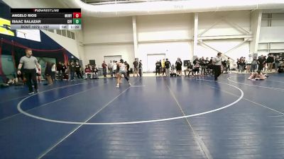 157 lbs Champ. Round 3 - Isaac Salazar, Cedar Valley vs Angelo Rios, Murray