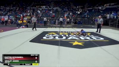 69 lbs Semifinal - Easton McDonnell, Lincoln-Way WC vs Wesley Janick, NWo WC