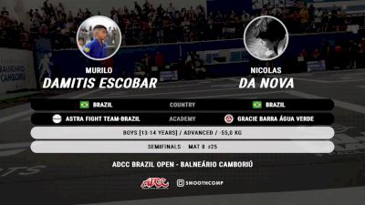 Nicolas Da Nova vs Murilo Damitis Escobar 2025 ADCC Balneario Open