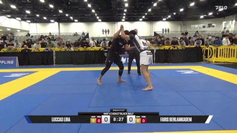 Faris Benlamkadem vs Luccas Lira 2025 World IBJJF Jiu-Jitsu No-Gi Championship
