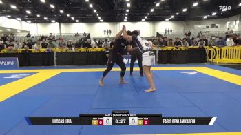 Faris Benlamkadem vs Luccas Lira 2025 World IBJJF Jiu-Jitsu No-Gi Championship