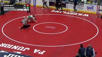 89 lbs Consi Of 16 #2 - Hunter Huya, Saegertown vs Keegan Beard, Penn Manor