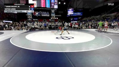 120 lbs Cons. Sub-rd Of 16 - Eddie Woody, Jr., IA vs Kipton Lewis, IA