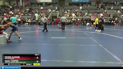 90 lbs Cons. Round 3 - Noah Cooper, Lincoln Squires Wrestling Club vs Taiten Almond, Millard South