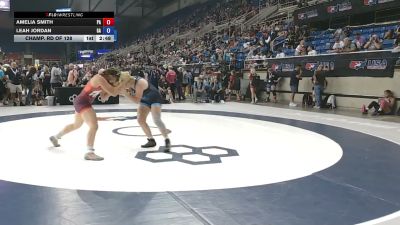 155 lbs Champ. Rd Of 128 - Amelia Smith, Pennsylvania vs Leah Jordan, Georgia