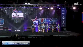 Triple Threat Cheer - Royal Stars [2026 L1 Junior - D2 - Small - A Day 2] 2026 USA All Star Super Nationals