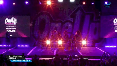 Rock Solid All Stars - HALOS [2025 L1 Youth - Small - A Day 1] 2025 One Up Grand Nationals