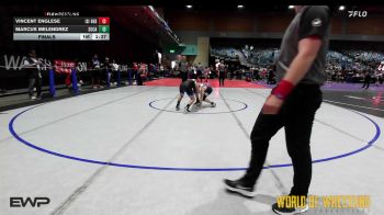 110 lbs Final - Vincent Englese, ISI Wrestling vs Marcus Melendrez, SoCal Hammers