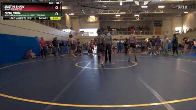 125 lbs Cons. Round 2 - Izaiah Smith, Friends University vs Dar`Quavion Jackson, Northern Oklahoma College-Tonkawa