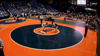 110 lbs Champ. Round 1 - Angelina Gochis, Maple Park (Kaneland) vs Cadence DuBois, Lisle (Sr.)