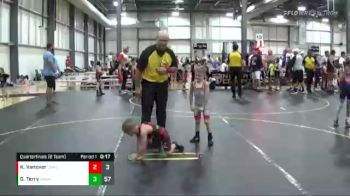 38 lbs Quarterfinals (8 Team) - Graham Terry, American Gladiators vs Kaden Vanover, Untouchables Purple