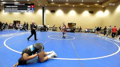 170 lbs Cons. Round 2 - Emma Beaven, Pennsylvania vs Daegan Bishop, Maryland