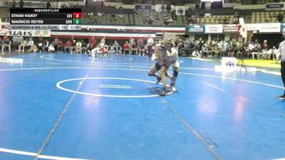 141 lbs Quarters & Wb (16 Team) - Ethan Hardy, Glenville State University vs Mauricio Reyes, Averett
