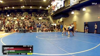 125-130 lbs Semifinal - Logan Laux, Fatima vs Laken Hemme, Sedalia