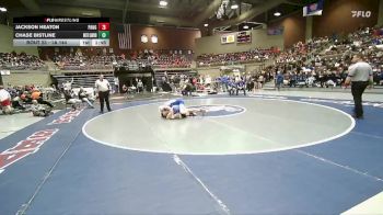 1A 144 lbs Quarterfinal - Jackson Heaton, Panguitch vs Chase Bistline, Water Canyon
