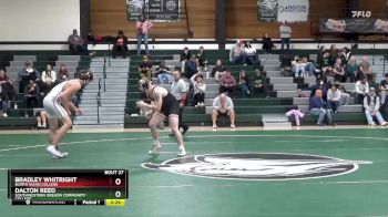 197 lbs Semifinal - Bradley Whitright, North Idaho College vs Dalton Reed, Southwestern Oregon Community College