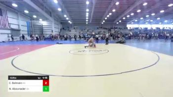 152 lbs Round Of 32 - Christian Balmain, MA vs Nicholas Abounader, OH