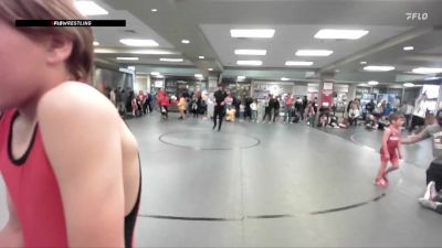 70 lbs Round 3 - Lincoln Gaver, 208 Badgers Wrestling Club vs Kase Thomsen, Fighting Squirrels Wrestling Club