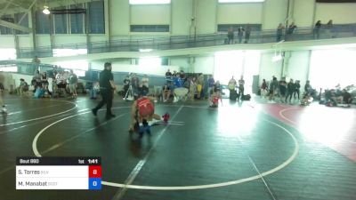 175 kg 5th Place - Korbin Howard, Saguaro vs Cruz Snow, Escalon WC