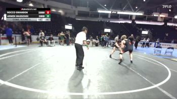 165 lbs Cons. Round 3 - Rocco Swanson, Sammamish vs Armen Massoudi, Sumner