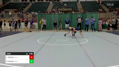 84 lbs Semifinal - Levi Allison, Troup Wrestling vs Brantley Bowen, Troup Wrestling