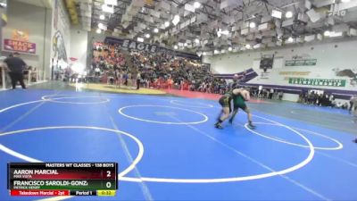 138 Boys Cons. Round 2 - Aaron Marcial, Mar Vista vs Francisco Saroldi-Gonzalez, Patrick Henry