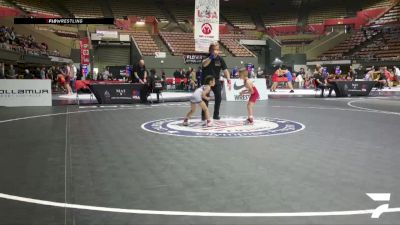 Champ. Round 1 - Zayn Sandoval, Sanger Warpath Wrestling Club vs Hazel Grimley, California Grapplers