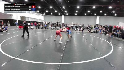 132 lbs Jameson Thomas, Team Alabama vs Caleb Thompson, Virginia Greco