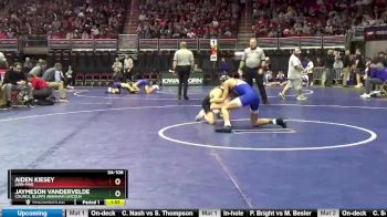 3A-106 lbs Champ. Round 1 - Jaymeson VanderVelde, Council Bluffs Abraham Lincoln vs Aiden Kiesey, Linn-Mar