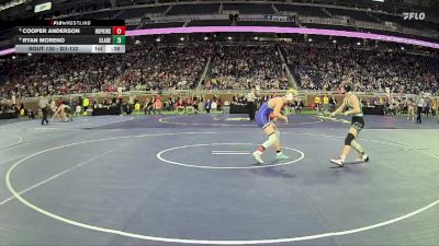 D3-132 lbs Cons. Round 1 - Cooper Anderson, Hopkins vs Ryan Moreno, Clare HS