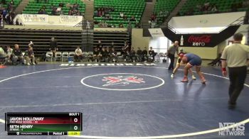 217 lbs Finals (2 Team) - Javon Holloway, Pike Road School vs Seth Henry, Athens