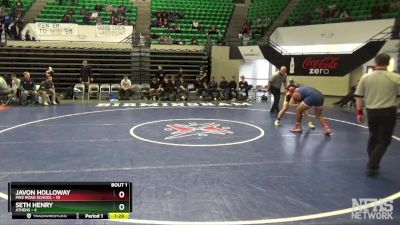 217 lbs Finals (2 Team) - Javon Holloway, Pike Road School vs Seth Henry, Athens