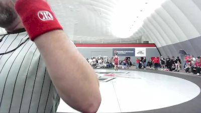 165 lbs Champ. Round 2 - Leo Hess, Unattached Glenville State vs Issac Leppert, Mount St. Joseph