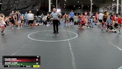 80 lbs Semis (4 Team) - Caleb Hodo, Warhawks Wrestling vs Shane Clark, Dynasty National Team