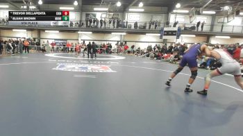 144 lbs 5th Place - Trevor Dellapenta, Eden vs Elijah Brown, Monroe Woodbury