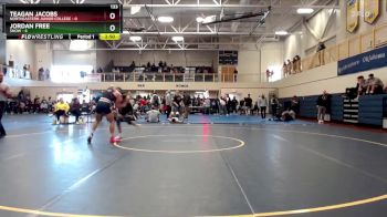 133 lbs Champ - Round 1 (16 Team) - Jordan Free, Snow vs Teagan Jacobs, Northeastern Junior College