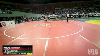 5A-165 lbs Semifinal - Arturo Echeverria, Hillsboro vs Henry Samoylich, West Albany