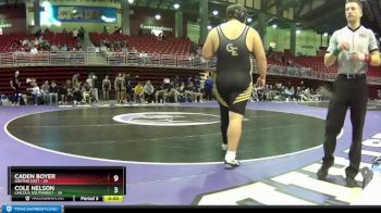 285 lbs Round 4 (6 Team) - Orrin Wellman, Lincoln Southwest vs Kaehle Toledo, Gretna East