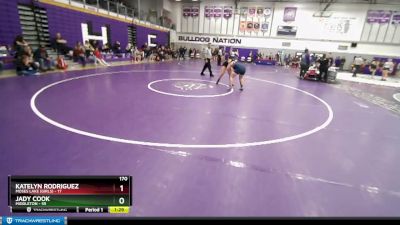 170 lbs Quarterfinal - Jady Cook, Middleton vs Katelyn Rodriguez, Moses Lake (Girls)