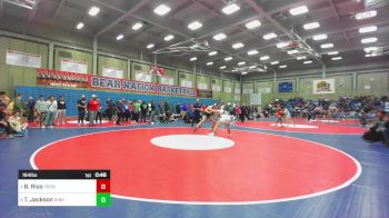 184 lbs Consolation - Brock Rios, Frontier vs Trace Jackson, Kingsburg