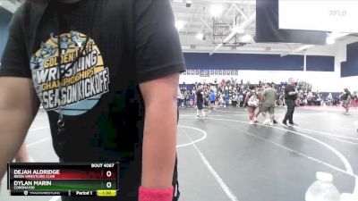 110 lbs Cons. Round 1 - Dylan Marin, Corona100 vs Dejah Aldridge, Reign Wrestling Club