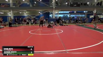 64 lbs Placement Matches (16 Team) - Dominic Rocco, Neighborhood vs Dane Bova, All American