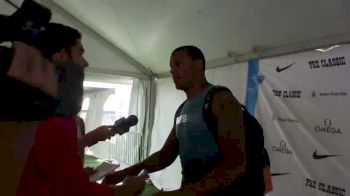 Ryan Bailey 3rd 10.00 Pleased with where he's at leading to USAs