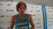 Evan Jager just off American steeple record with sloppy last lap at Pre Classic 2013