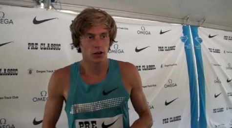 Evan Jager just off American steeple record with sloppy last lap at Pre Classic 2013