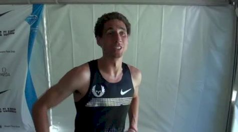 Cam Levins can't breathe so not happy with 5k PR at Pre Classic 2013