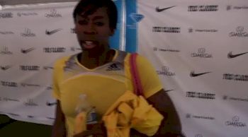 Francena McCorory 2nd in 400m at Pre Classic