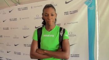 Dee Dee Trotter not the race she wanted in 400 at Pre Classic 2013