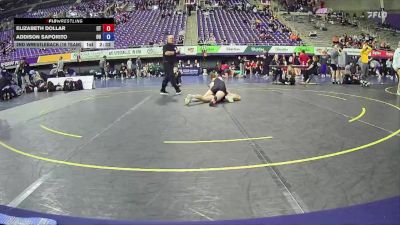 117 lbs 2nd Wrestleback (16 Team) - Elizabeth Dollar, Indiana Tech vs Addison Saporito, Ottawa University