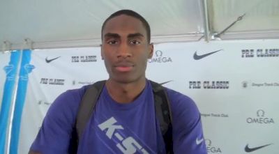 Erik Kynard 2nd and PR in competitive HJ before NCAAs at Pre Classic 2013